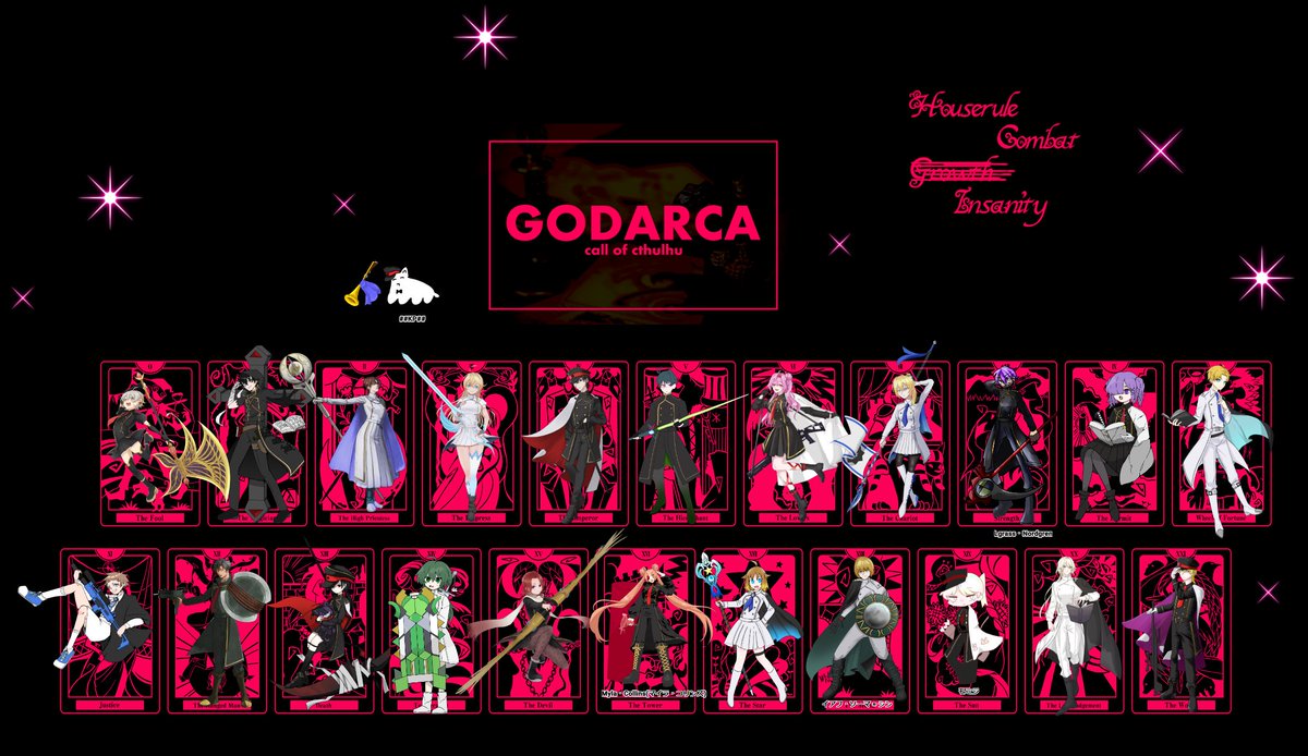 Saw2647's tweet photo. CoC『GODARCA』　アルティメットな七味屋様作
KP:エドさん
PL:画像略

4生還18ロストとなりました！！
これがごだるかか～～！！となりました、でも楽しかったし終わると寂しい……とにかくお疲れ様でした！！ https://t.co/yeYeoC1utg