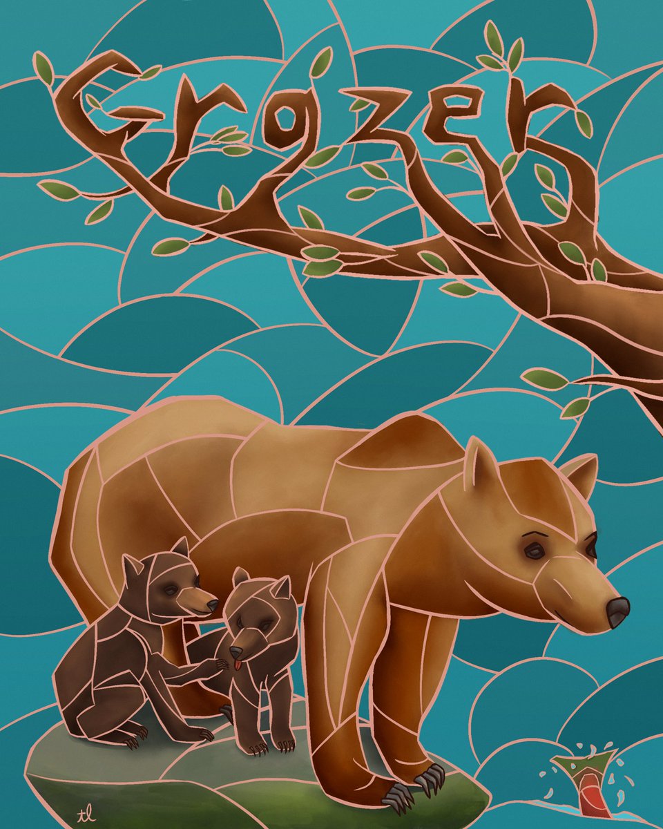 exploreorg's tweet photo. Introducing our top 4 Fat Bear Week Campaign Poster contest winners of 2024! There were more winners than pictured, so please visit our blog to view all. https://t.co/BY2sfl6IS4