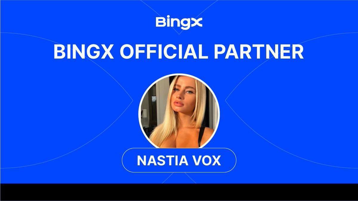 NastiaVox's tweet photo. New partnership 😍

@BingX Claim $1000 in rewards! 
 
Exclusive to users under my link: 👇 

https://t.co/OPDJvIbj0M
 
📍Sign up under my link - Receive 30 USDT voucher 
🪪Verify KYC - Receive 100 USDT voucher 

📈First Trade - Receive 50 USDT voucher 

💲Trade 100K - Receive 100 USDT voucher