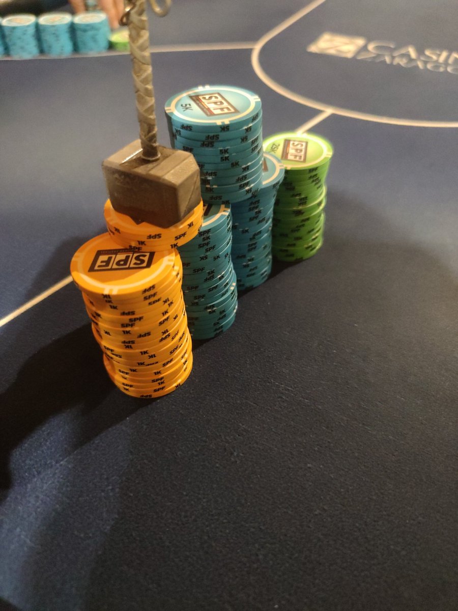 Comenzamos día 2 con 728k puntos!!! A por ello!!! <a href="/SPFpoker/">SPF Poker ®️</a> <a href="/CasinoZaragoza/">Casino Zaragoza</a>