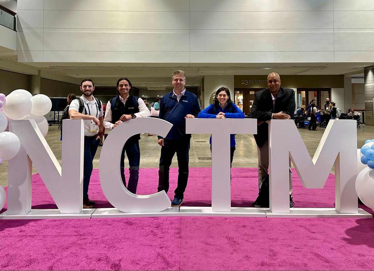 PLTWorg's tweet image. Members of the PLTW Team presented at the @NCTM annual conference this week.

Full session of engaged teachers ✔️
PLTW makes a splash at our first NCTM conference ✔️
Teachers got hands-on with PLTW curriculum ✔️
We will see you next year ✔️

#MathEd #NCTM #NCTMCHI24
