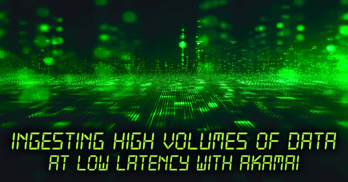Financial transactions demand speed. This blog post takes a look at how <a href="/Akamai/">Akamai Technologies</a> helped a customer with ingesting high volumes of data with low latency: lin0.de/PBf90W via <a href="/talia_nassi/">Talia Kohan (Talia Nassi)</a>