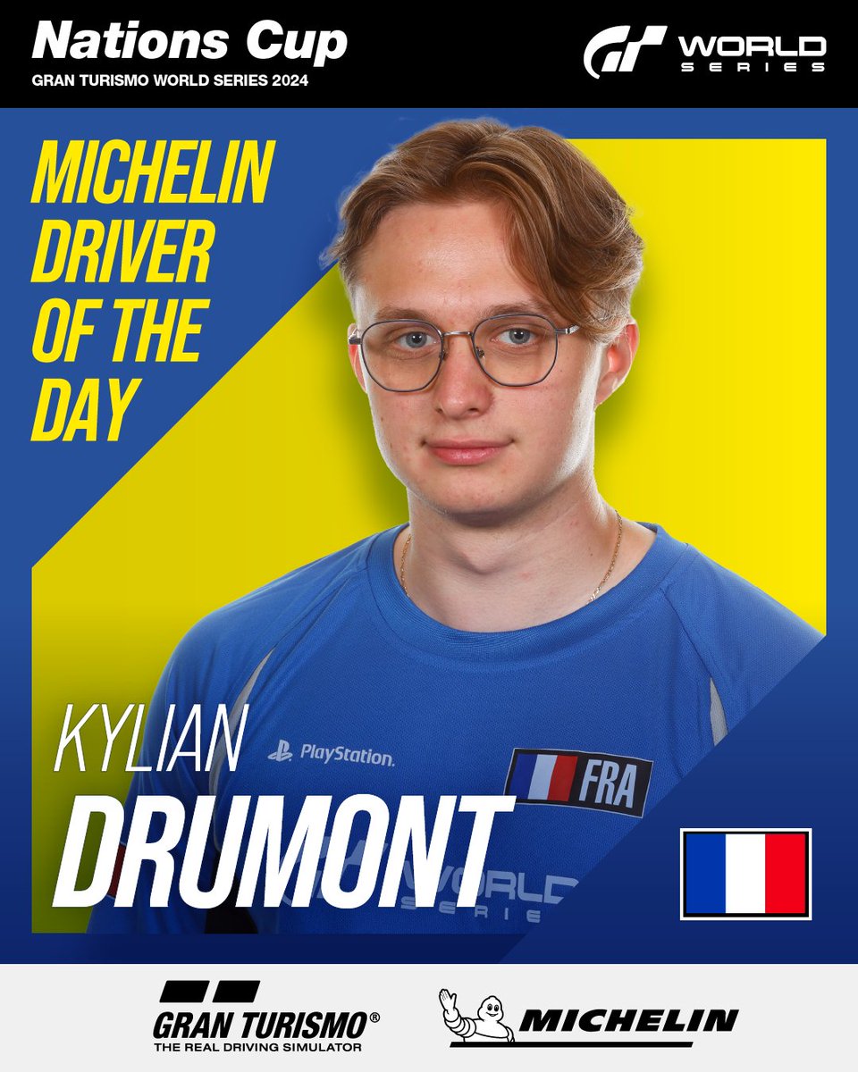 ネイションズカップ【ミシュラン・ドライバー・オブ・ザ・デイ】に輝い
