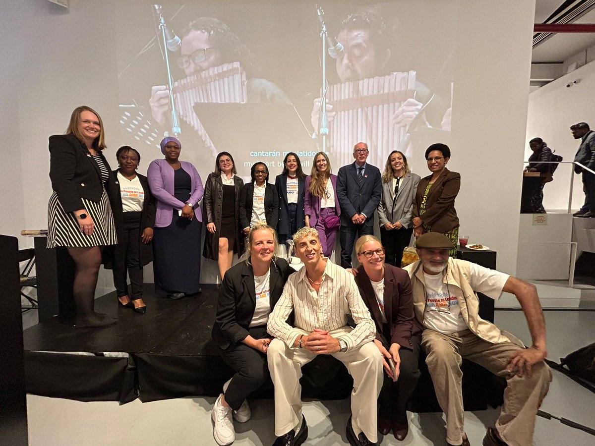 rabia_abeid's tweet photo. I was honoured to speak @reactgroup side event &amp; exhibition: From People to Leaders, ACT on #AMR Now! Where I highlighted the need and role  for #communities &amp; #CSOs engagement in fighting #AMR, #EndTB &amp; #HIV responses #UNGA79 #AMRHLM 
Watch what happened👇https://t.co/zVe9GKktKl https://t.co/xl2Y5tELAs