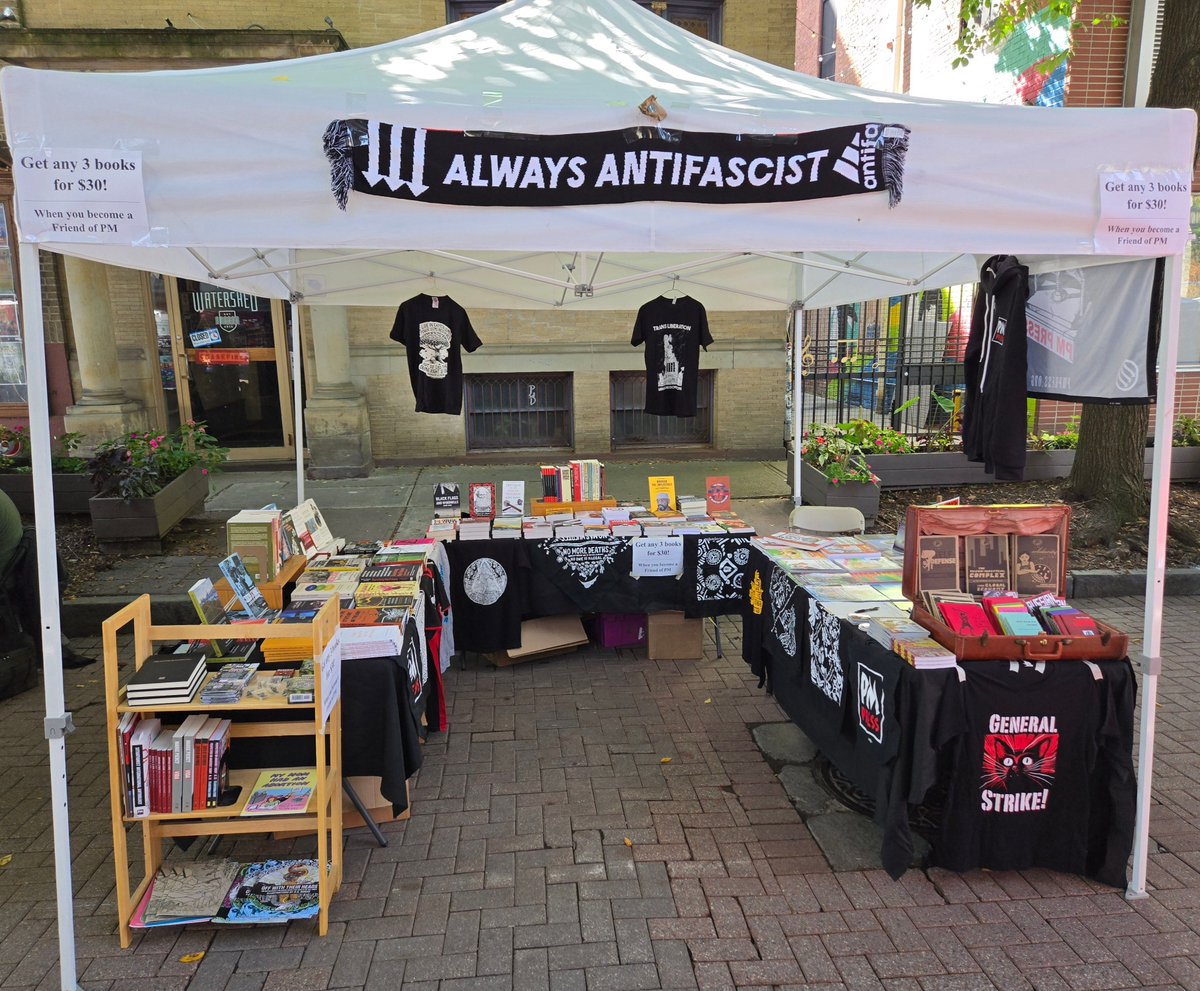 Check out our <a href="/PMPressOrg/">PM Press</a> booth at the Apple Harvest Festival in Ithaca -- we're here all weekend!