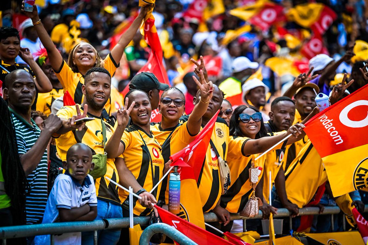 AfricaFactsZone's tweet photo. Kaizer Chiefs and Mamelodi Sundowns' game at 94,736 capacity FNB Stadium is sold out.

AmaZulu FC and Kaizer Chiefs' game at 56,000 capacity Moses Mabhida Stadium was also sold out.

Marumo Gallants and Kaizer Chiefs' game at 46,000 capacity Free State Stadium was also sold out.

Kaizer Chiefs and Young Africans SC's game at 46,000 capacity Free State Stadium was also sold out.
