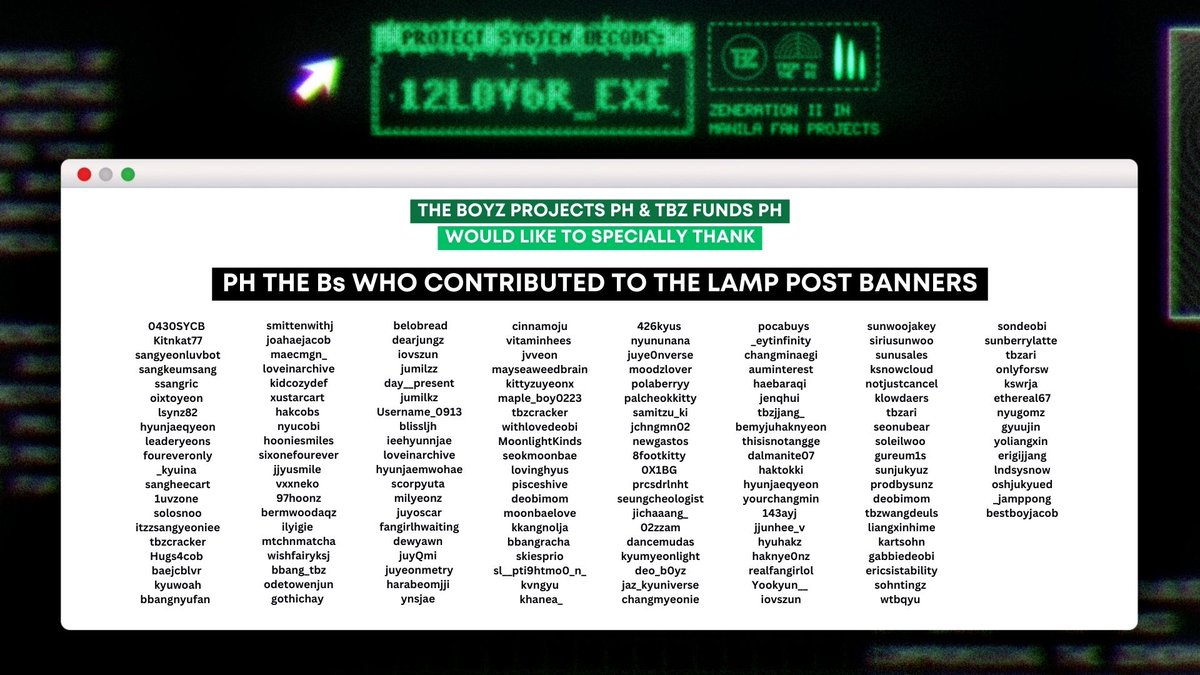 THE BOYZ Projects PH tweet media