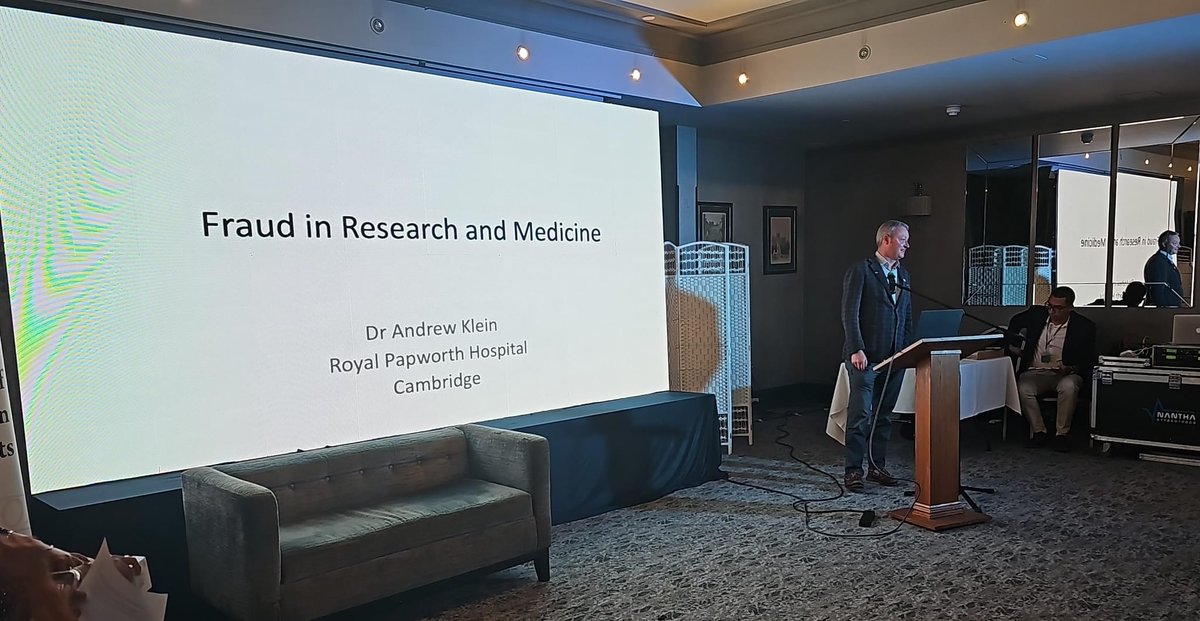 Dr. Andrew Klein shed light on fraud in research and medicine. Vital conversation on maintaining integrity in our field. #BAIOA2024 #MedicalEthics #ResearchIntegrity