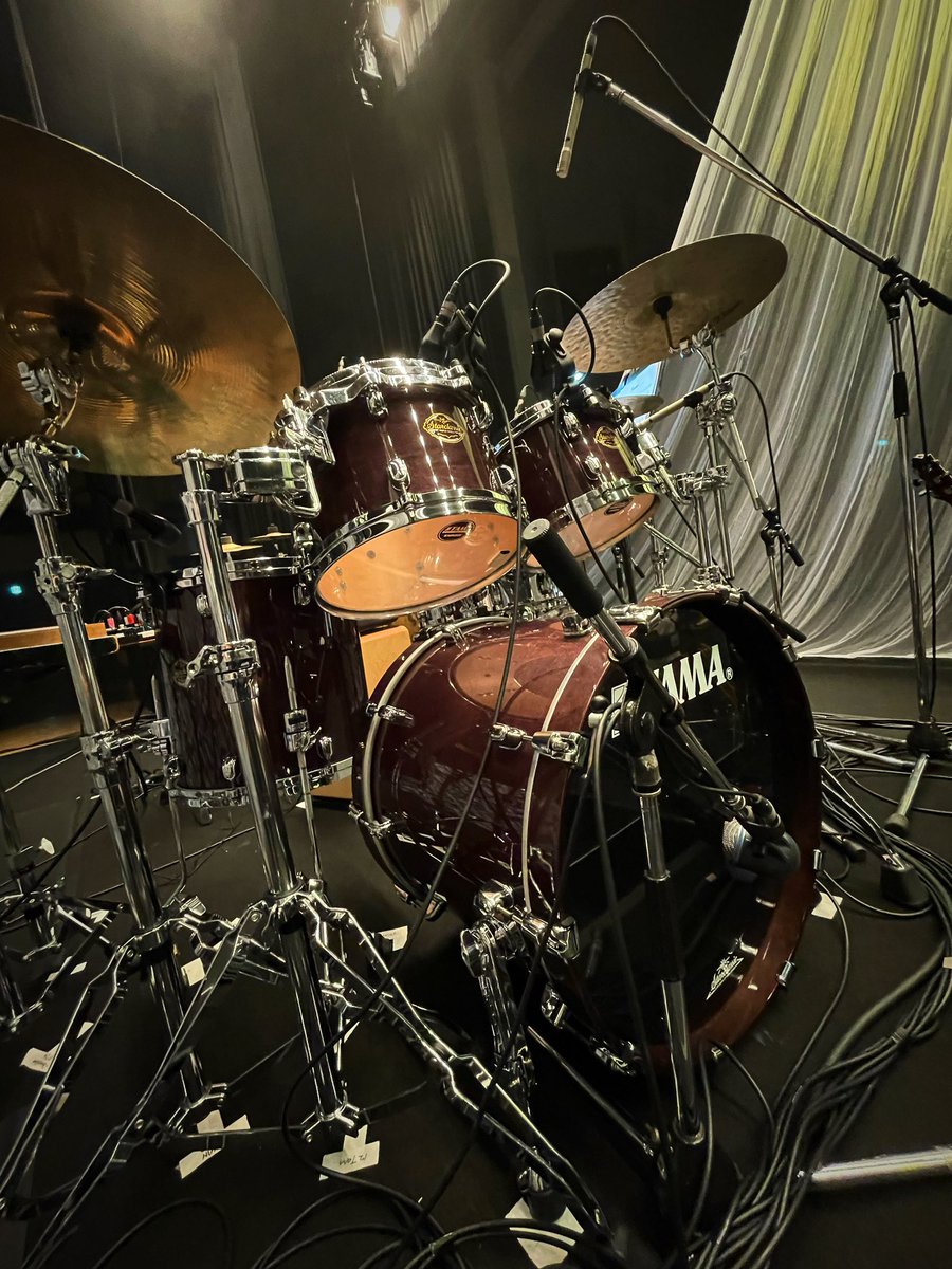 林部智史 CONCERT TOUR 2024・秋
～ 遠き日の セレナーデ ～ ツアー初日。
最後まで駆け抜けます！
#tour2024 
#tamadrums