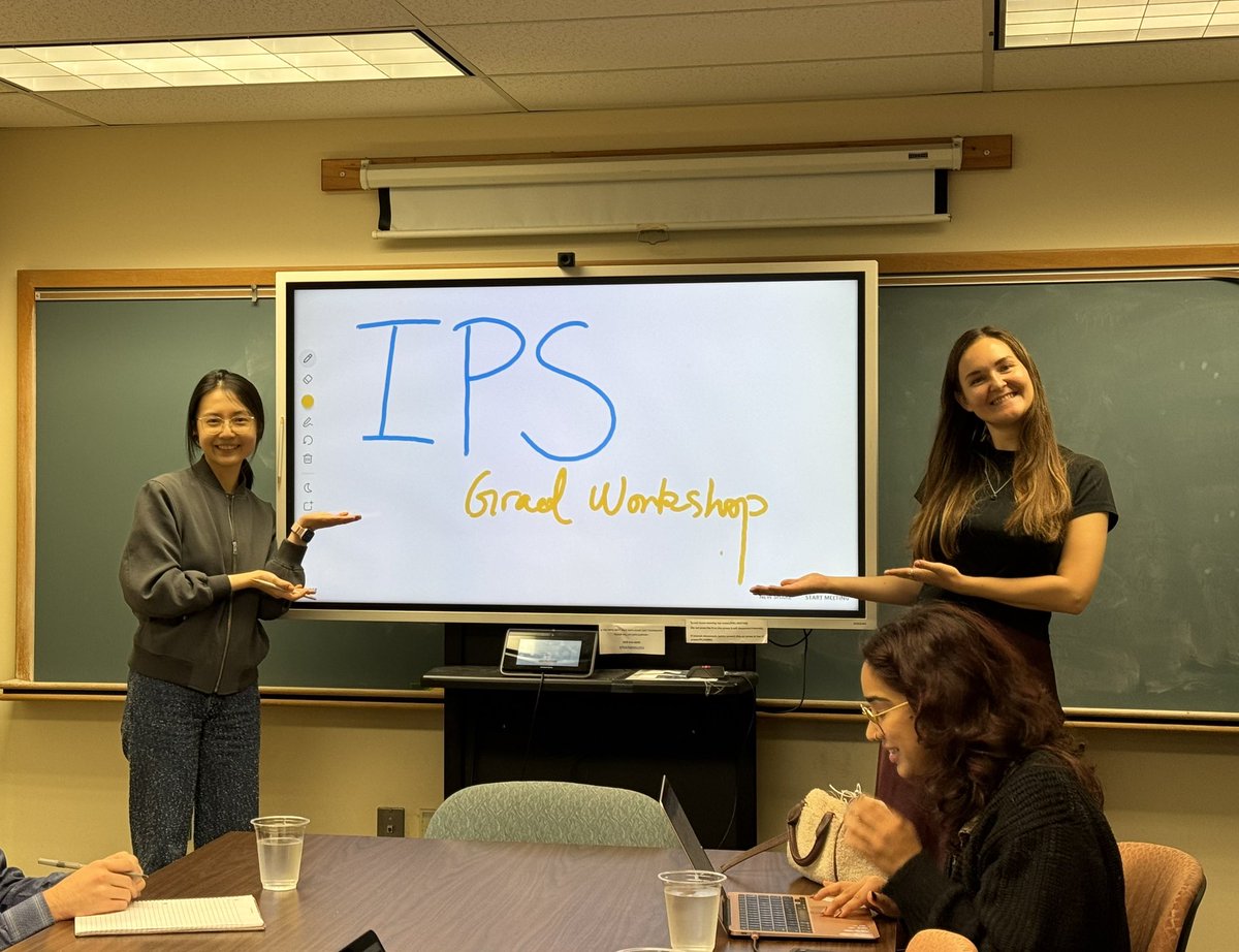A fantastic workshop on IPS and Empire organized by <a href="/JHUPoliSci/">JHU Political Science</a> PhD students <a href="/AdriMandacaru/">Adriana Mandacaru Guerra</a> <a href="/EvaLethSorensen/">Eva Leth Sørensen</a> and Ruoyu Li, which brought me together with  <a href="/MarkBSalter/">Mark.B.Salter</a> and <a href="/JefHuysmans/">Jef Huysmans</a> to <a href="/JohnsHopkins/">Johns Hopkins University</a>. The simplicity of the signs says it all: no show, all substance!