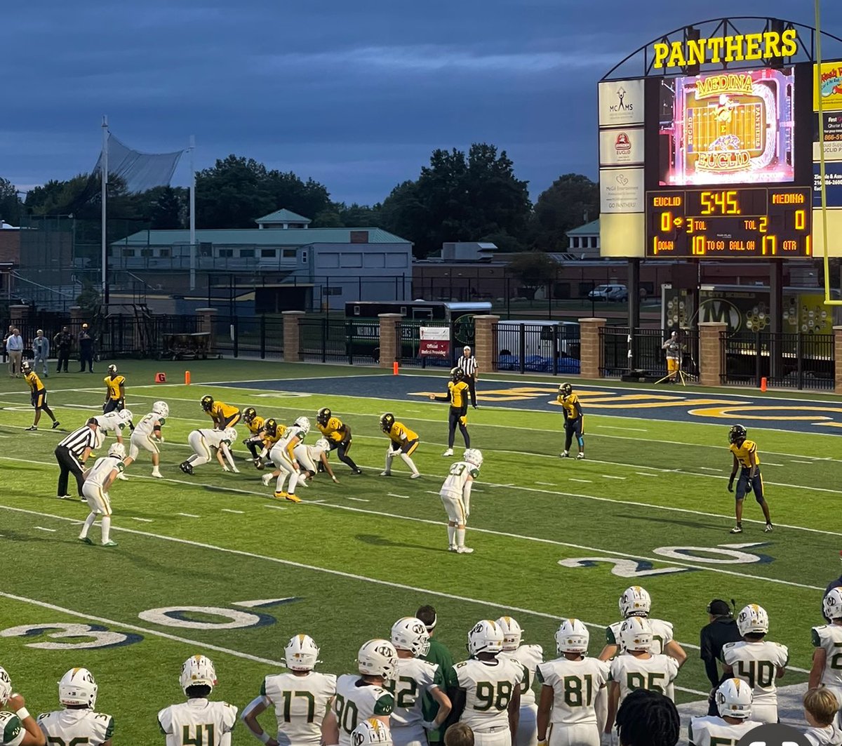 Enjoyed watching a game last night at Euclid High School.  100% the best venue that I have attended for a prep game.   Also the nicest people and best food!