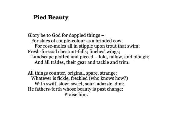 MayaCPopa's tweet photo. This beauty by Gerard Manley Hopkins: https://t.co/IuVqHrwWuR