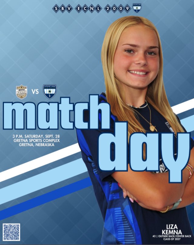 liza (@lizakemnasoccer) on Twitter photo Match Day in Nebraska let’s get the win!!
<a href="/ImCollegeSoccer/">College Soccer Truth ™</a> <a href="/ImYouthSoccer/">ECNL/GA/Recruiting/College Soccer</a> <a href="/ECNLgirls/">ECNL Girls</a> <a href="/SBV09_ECNL/">Sporting BV 09 ECNL</a> Match Day in Nebraska let’s get the win!!
<a href="/ImCollegeSoccer/">College Soccer Truth ™</a> <a href="/ImYouthSoccer/">ECNL/GA/Recruiting/College Soccer</a> <a href="/ECNLgirls/">ECNL Girls</a> <a href="/SBV09_ECNL/">Sporting BV 09 ECNL</a>