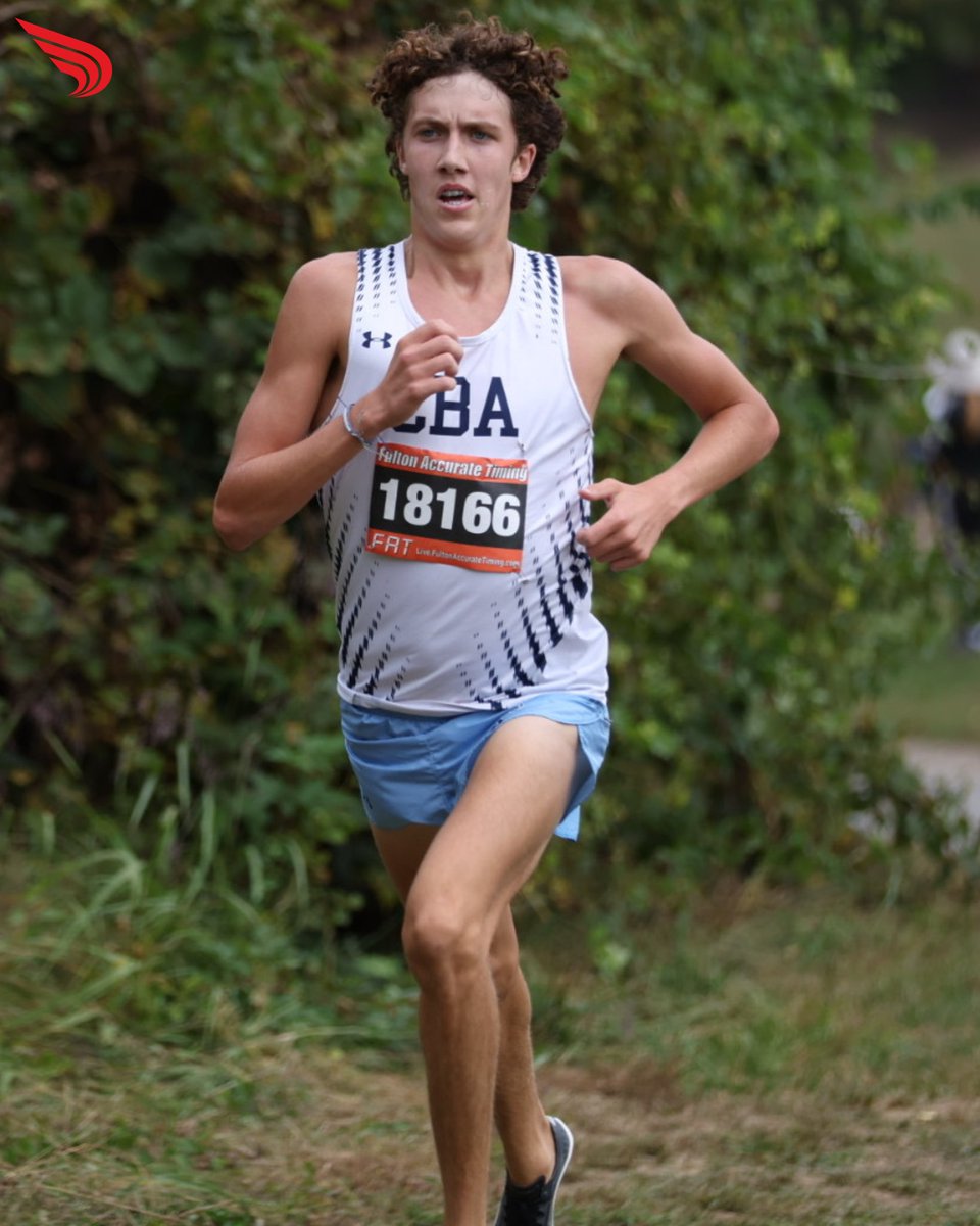 Nothing stopping Joe Barrett 💪

The <a href="/CBAXC/">CBAXC</a> senior runs the third-fastest time on the Bowdoin Park 5k course in 15:25.5 to win the Bowdoin Classic! 

📸: John Nepolitan
