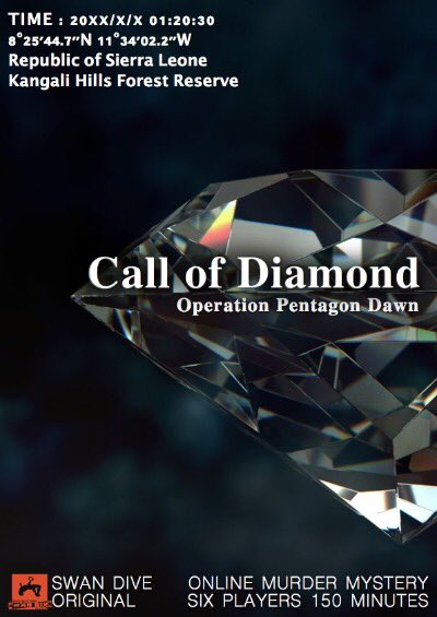0XasmRFSimfCLwD's tweet photo. 『Call of Diamond』遊びました。
臨場感あってめっちゃ楽しかったです…!
こういう展開もたまにはありますが…反省ですね笑
これを糧にして2の方も遊びたいと思います!
主催のゆーせ〜さん、並びに同卓の皆さんありがとうございました〜
#CallofDiamond https://t.co/snoNIDfNJO