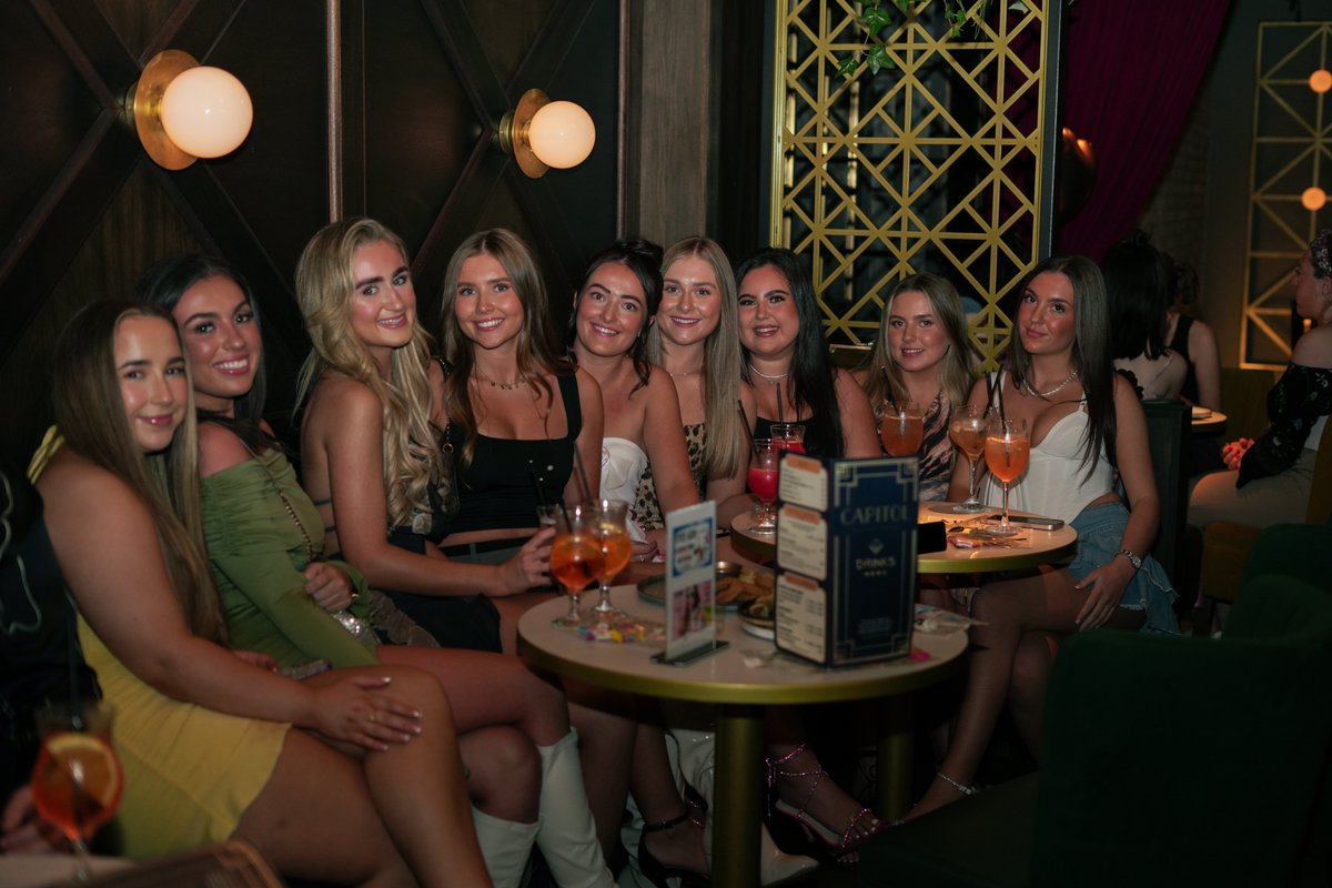 Party bookings are always welcome, head to our website capitol.ie to fill out a booking form now✅

*Party &amp; regular bookings please keep in mind minimum booking groups are 6+ people, walk-ins will be okay for smaller groups 😊 

#capitollounge