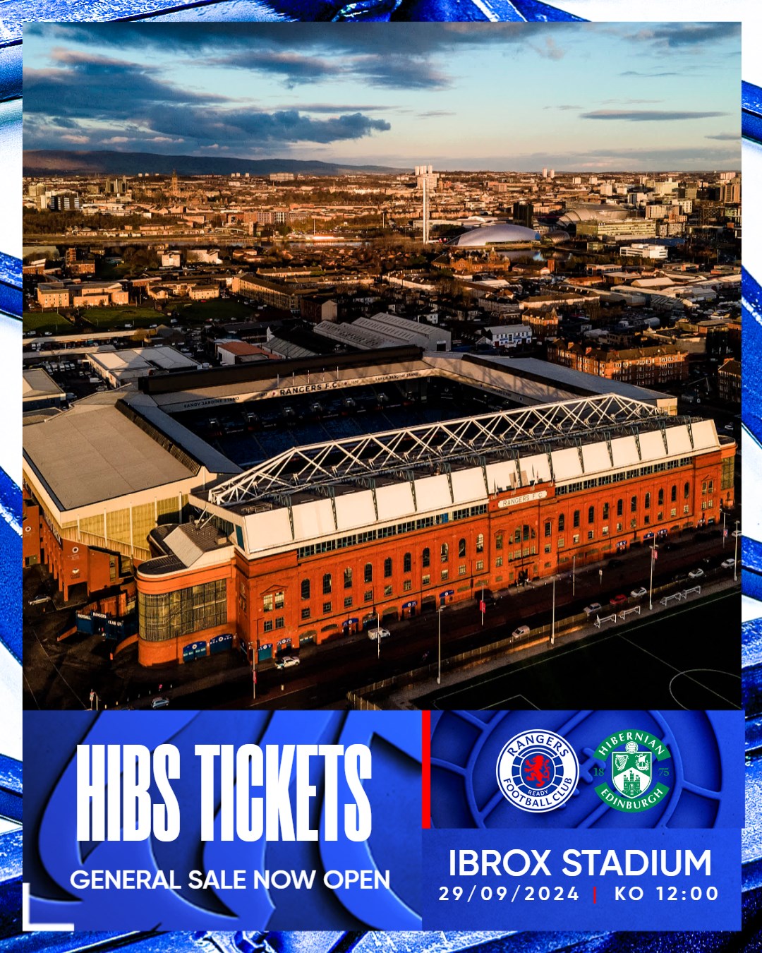 Rangers Football Club on X We are back at Ibrox on Sunday. Limited remaining tickets for the match against Hibernian are on general sale. Tickets https t NamqrHTwpp SeatSub https t akyFq8kmVq ht...