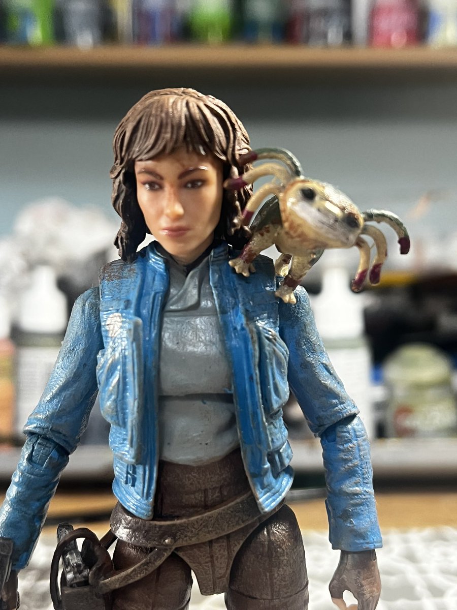 Custom kay vess and nix from starwars outlaws played by @humberleygonzalez #outlaws #kayvess #nix #StarWarsOutlaws