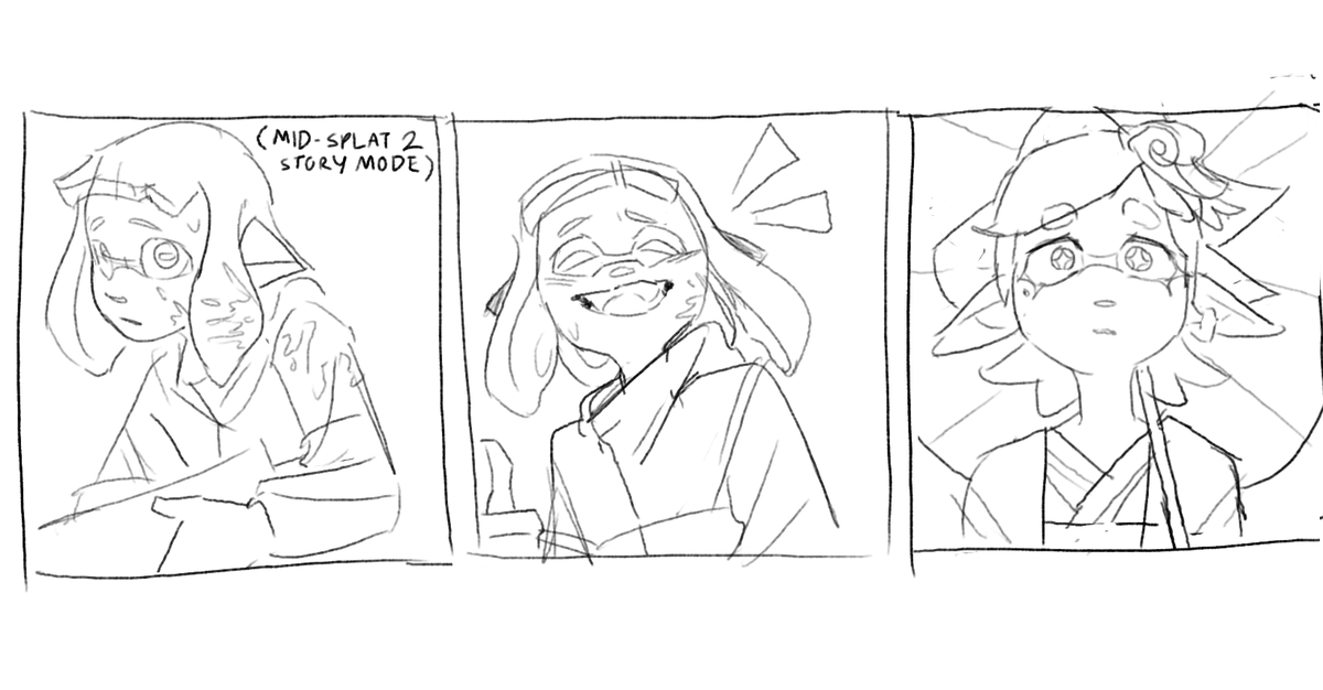 jsheios's tweet photo. for starving agent 4 fans (me) #Splatoon https://t.co/AGfXmyqbZr