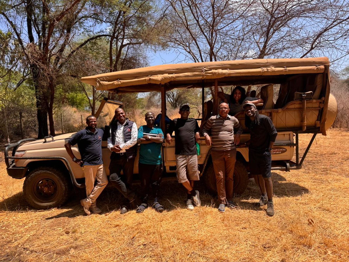 TheGHMediaGuru's tweet photo. Exploring Kenya ahead of @magicalkenya Tourism Expo. Our media team is discovering Meru's stunning landscapes & wildlife at #MeruNationalPark. Game drives, sundowners & bush breakfast by Elsa's grave Unforgettable experiences! #MKTE2024 #KenyaTourism #ExploreAfrica #PluginDigital https://t.co/uEOAGIDxcG