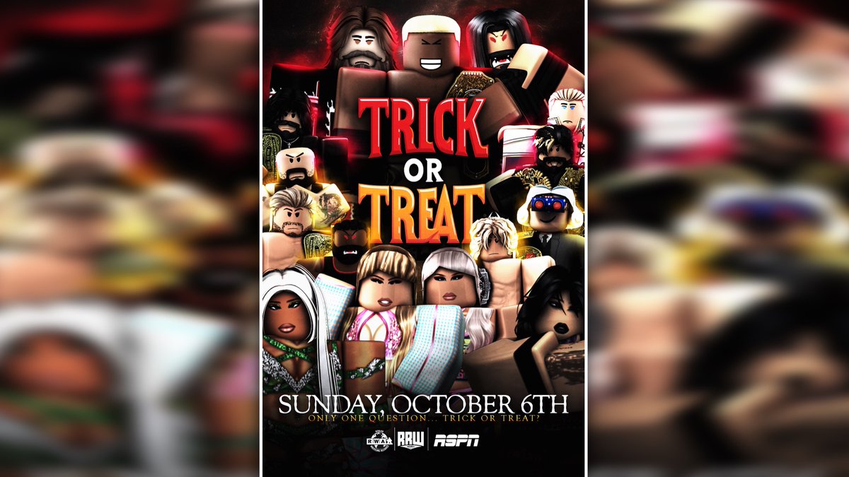 RRWPLUS's tweet photo. 🎃 LIVE NEXT SUNDAY! 

The SPOOKIEST Pay-Per-View of the YEAR, #RRWTrickOrTreat comes to you LIVE!

Doors open at 3PMET, don’t MISS OUT! https://t.co/sindL5iWTx