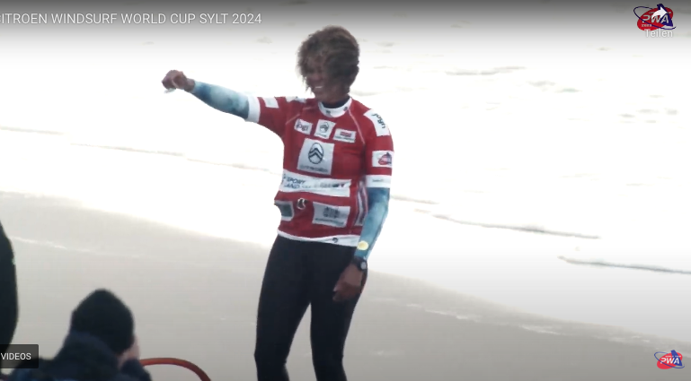 Continentseven's tweet photo. Sarah-Quita Offringa takes the win in the single elimination wave final in #Sylt #Germany #windsurfing CONGRATS!!! #waves https://t.co/MeaNBspC5x
