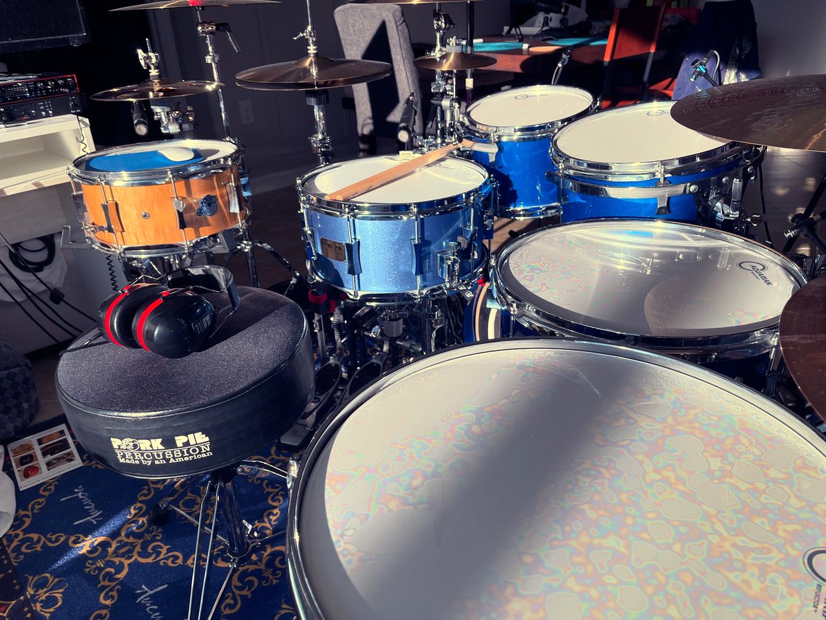 Good morning all…”let’s play some drums”