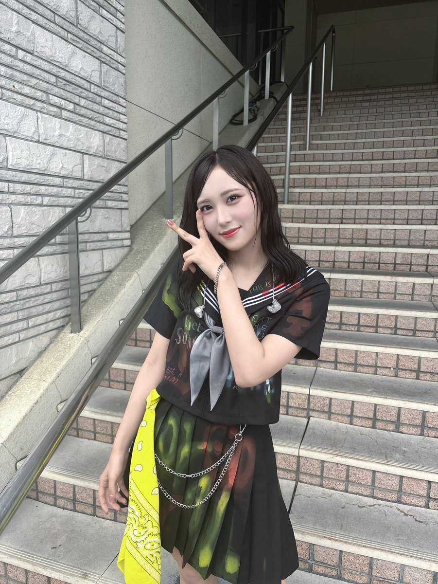 逢田珠里依 ビブス 2024 ニアジョイ デコ出し珠里依さん見つけてくれた？⚡️ #イコノイジョイ2024 #ニアジョイ
