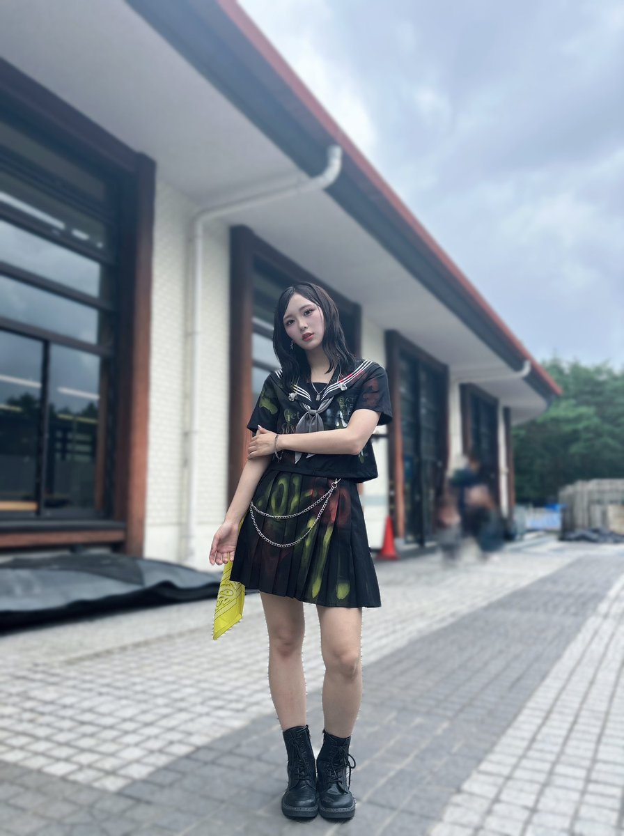 逢田珠里依 ビブス 2024 ニアジョイ デコ出し珠里依さん見つけてくれた？⚡️ #イコノイジョイ2024 #ニアジョイ