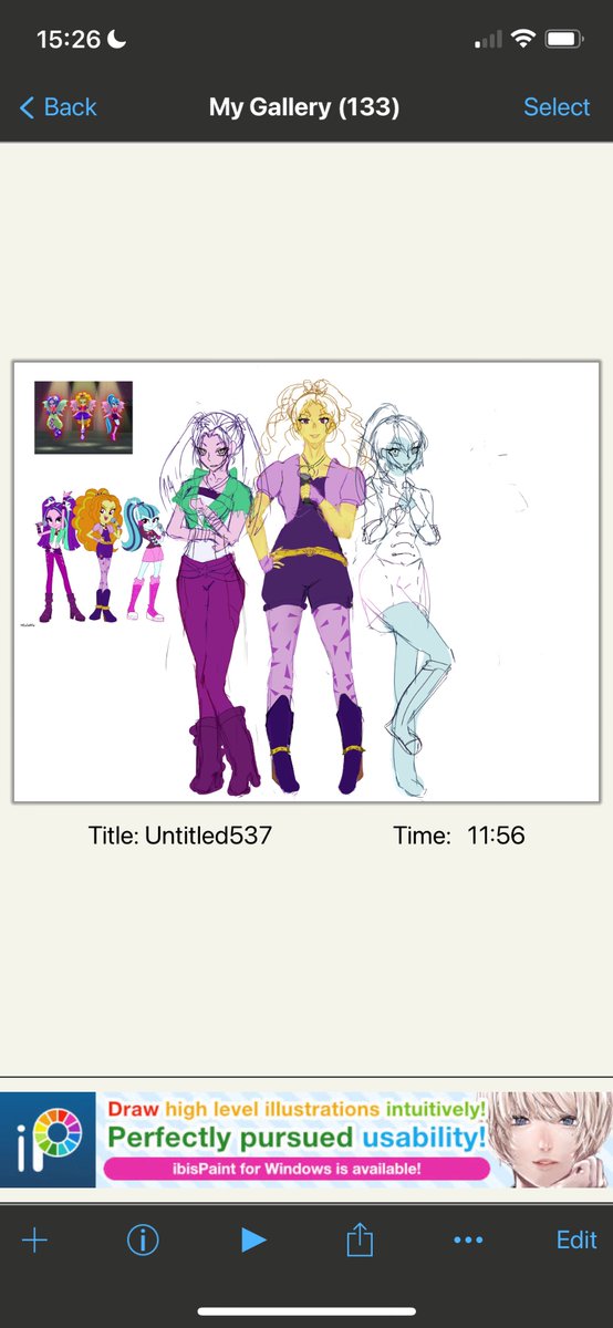 suku_easu's tweet photo. WIP…. pretend i posted this yesterday(27.9.2024) cuz thats when rainbow rocks came out…. posting finished product hopefully soon #mlpeq https://t.co/zyIDYgxRWx