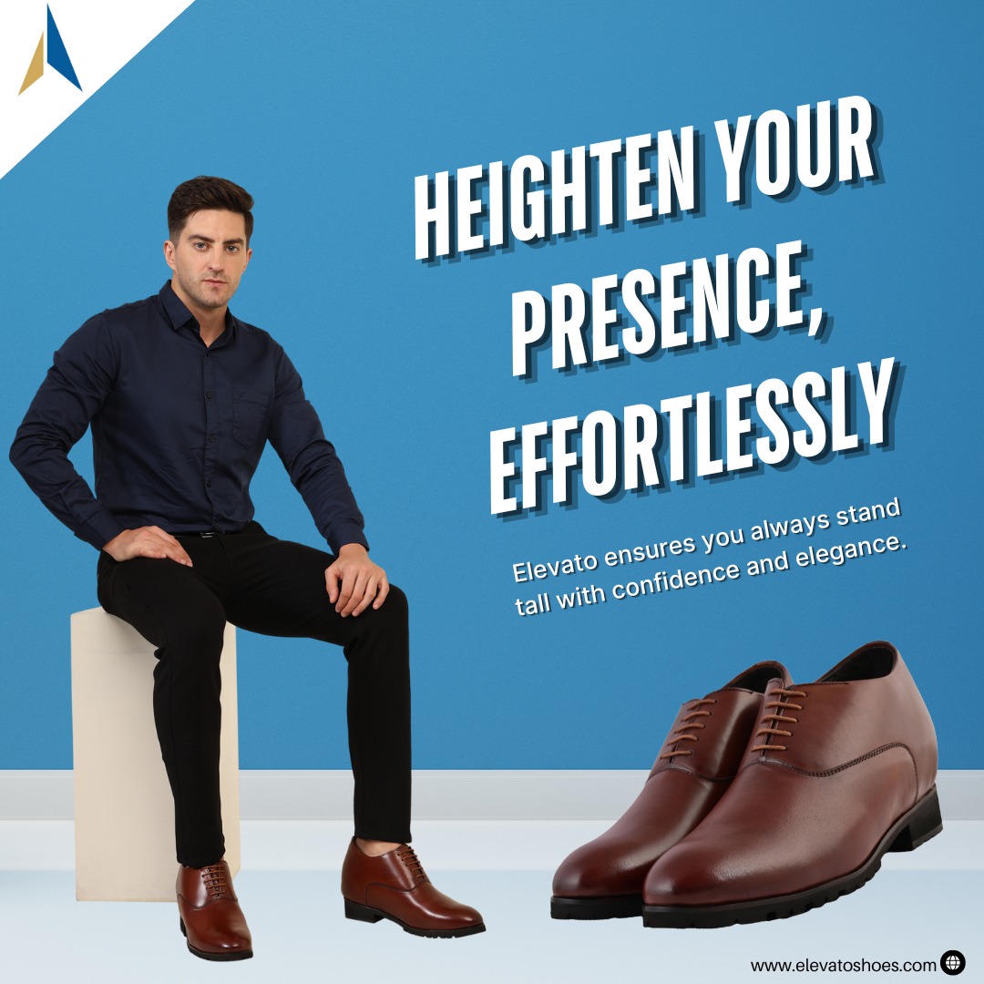 ElevatoShoes's tweet photo. Heighten your presence, effortlessly! With Elevato Shoes, standing taller has never been easier. Our expertly crafted formal shoes not only boost your height but also enhance your confidence and style.  

Shop Now: https://t.co/1ZrRuaEwPZ
.
. https://t.co/lEyRzoy7zA