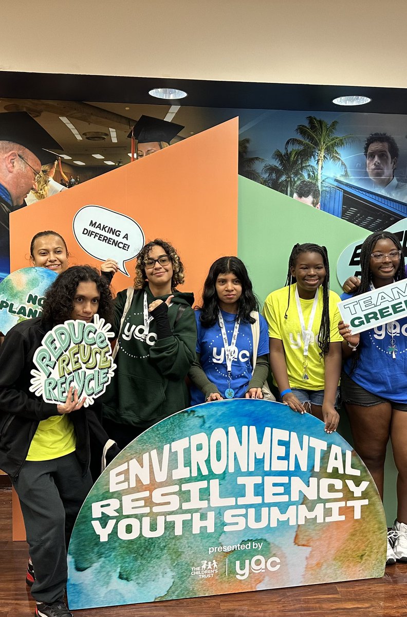 RidgeInteracts's tweet image. Spartan Interact Club members out & about the @childrenstrust #YouthAdvisoryCommittee 2024 Environmental Resiliency Youth Summit #EngagedSpartans #CommunityService #SpartanSaturdays thanks @FIUeng for hosting this awesome event! 🔴⚫️🔴⚫️