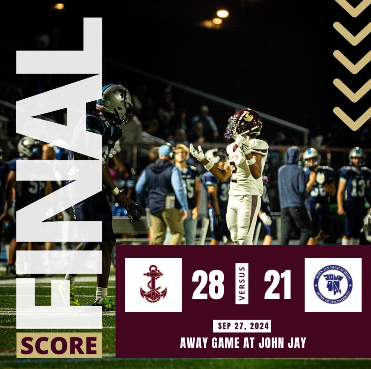 #admiralnation⚓️ #arlingtonfootball🏈 #AOE