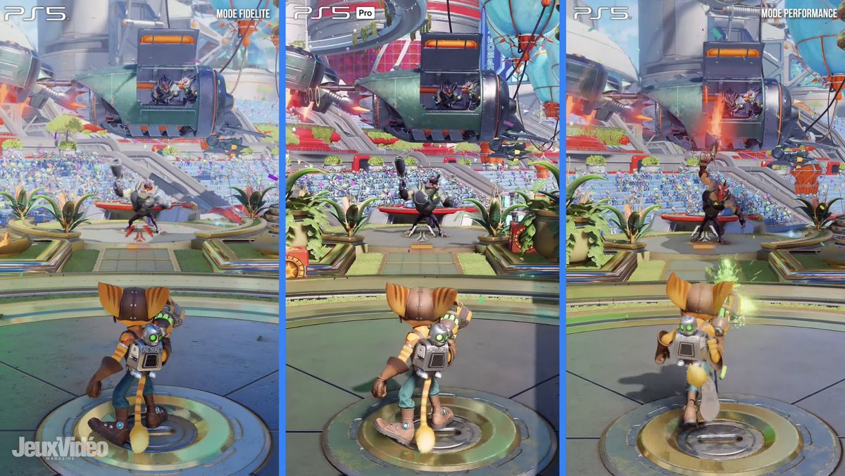 astaranx's tweet photo. Real comparison here not bullshit with forced blur on PS5(hello DF 🤡), and like you can see the difference is minimal.
Not enough to spend $700/800€ IMO.
#PS5Pro #PS5 https://t.co/aHtG4VH3c1