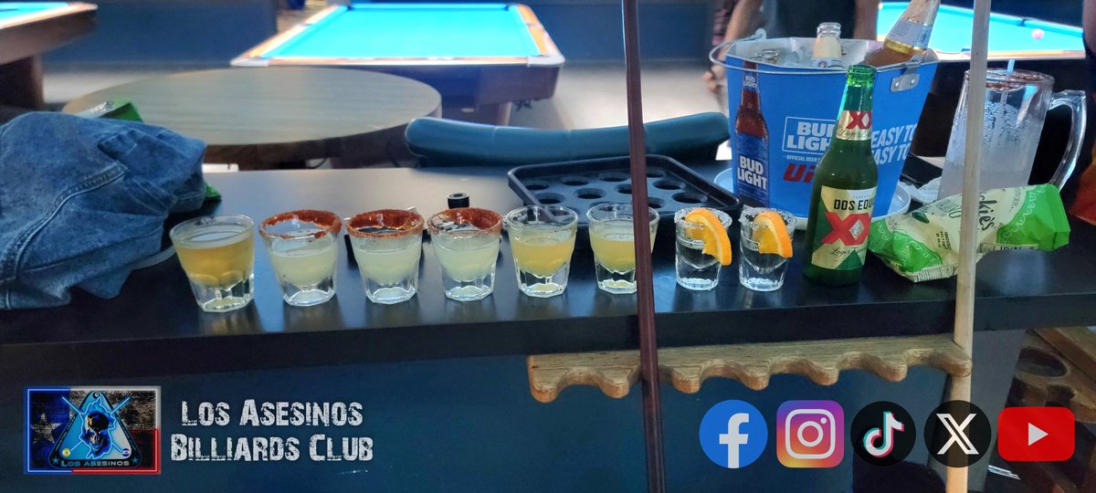 losasesinoshtx's tweet photo. Wednesday night league with Los Asesinos Billiards Club at Bogies Billiards &amp; Sports Bar.

#losasesinosbilliardsclub #bogiesbilliardsandsportsbar #hillbillybilliards #roofersinc #billiardsclub #funtimeswithfriends #houston #texas https://t.co/Yd88HwmnoS