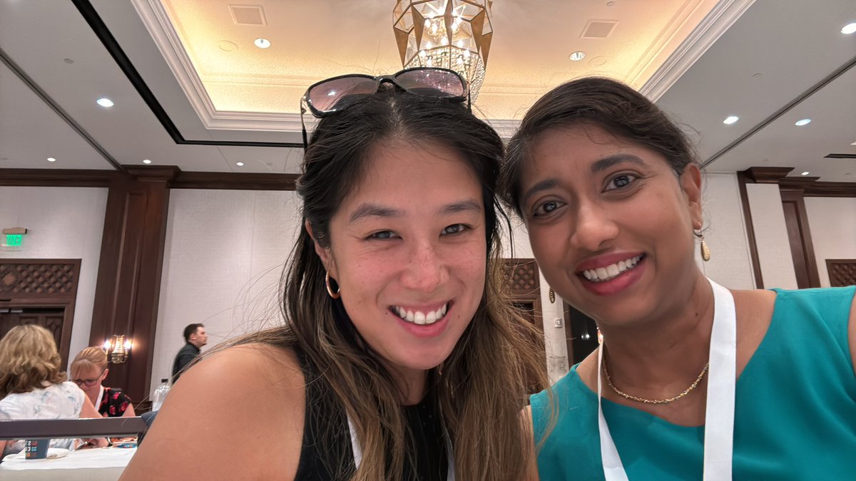 So excited to be at my first ever <a href="/RUBraveEnough/">Brave Enough MD</a> meeting #BE24

Just in the first day alone I’ve learned so much. And bonus, <a href="/mindyLyang/">Mindy Yang MD</a> is here too!