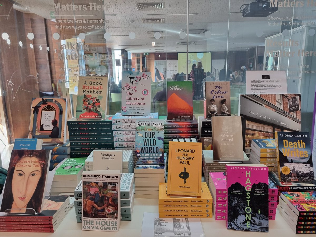 Delighted to be the English language bookseller for the Festival of Italian and Irish Literature in Ireland this weekend #Fiili Events in Trinity and the Italian Institute.