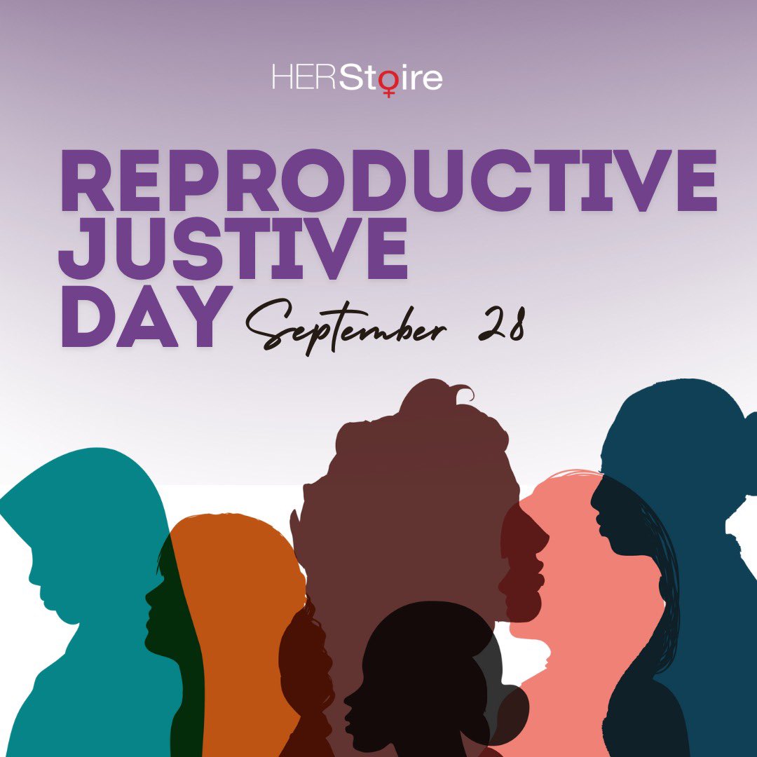 HERstoireTweets's tweet photo. September 28 is known as Reproductive Justice Day. Today shines awareness on the importance of women's choice, and the consequences of crimininalizing abortion for young girls, women and diverse genders.

Today, we commemorate a woman's right to choose ✊🏽
#reproductivejusticeday https://t.co/FAPWO1Z4cx