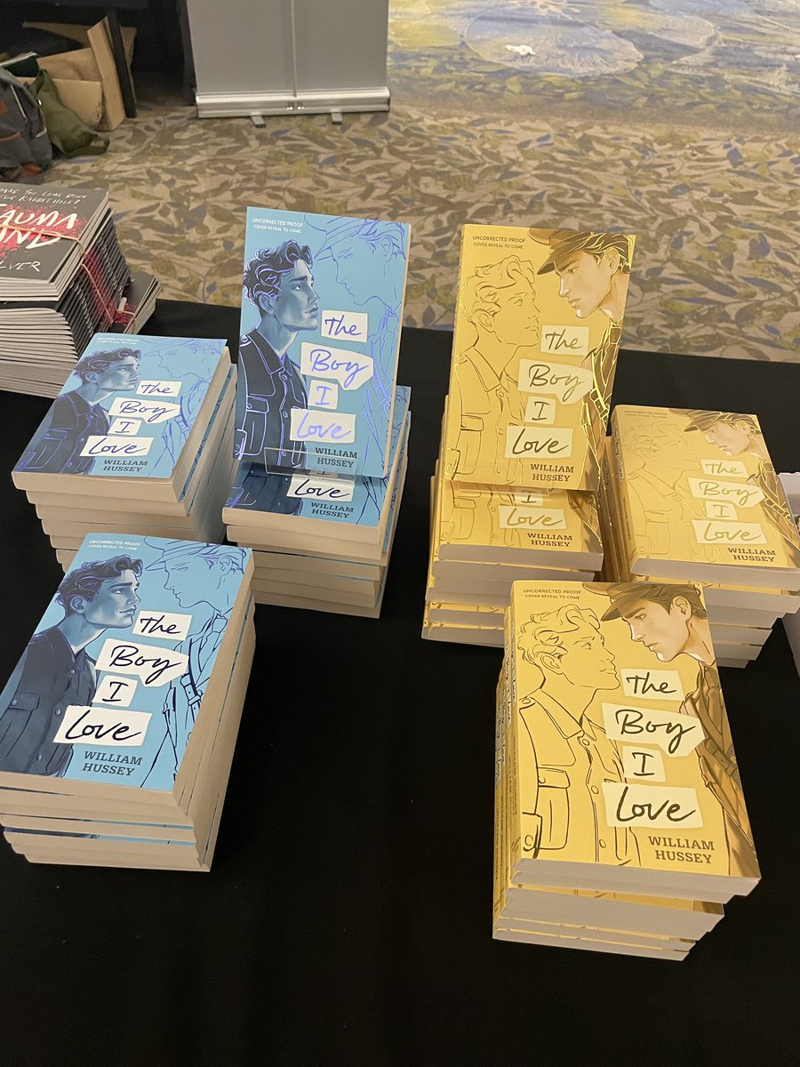 William Hussey spent 3 years writing and researching his upcoming LGBT YA historical fiction novel THE BOY I LOVE

Great to celebrate this incredible book and share with librarians at #YLG24Gla 

<a href="/WHusseyAuthor/">William Hussey</a> <a href="/youthlibraries/">YLG Committee</a>