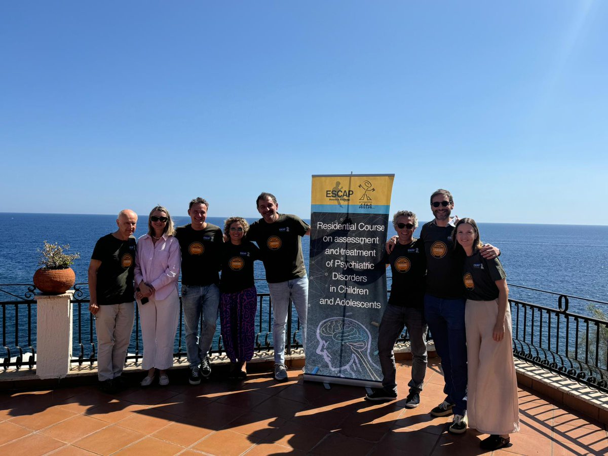 30 participants from all over the world are meeting in Catania, Italy for the 4th Residential Course on "Assessment and treatment of psychiatric disorders in children and adolescents". For more impressions: 
escap.eu/research-acade…
Huge thanks to this year's Faculty!