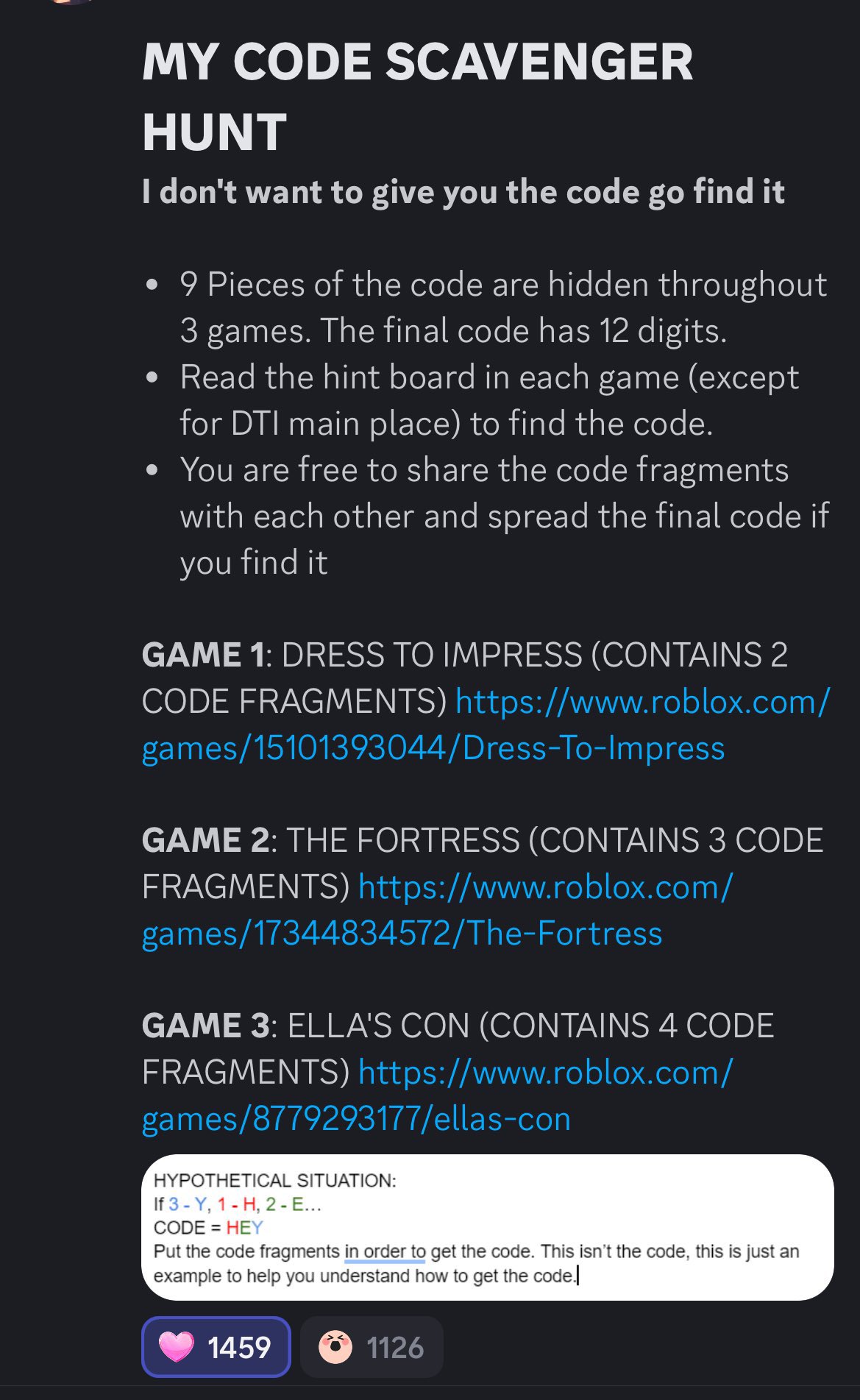 kay ☆ on X: &ldquo;yea somebody needs to post the codes im not doing 