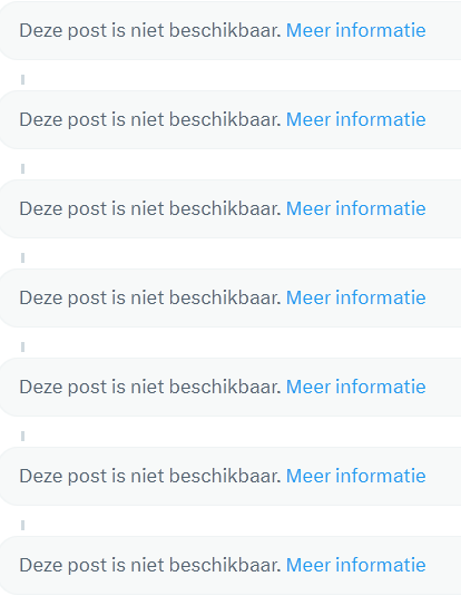 Censuur op Twitter. Wat u niet mag lezen over Wierd Duk.
