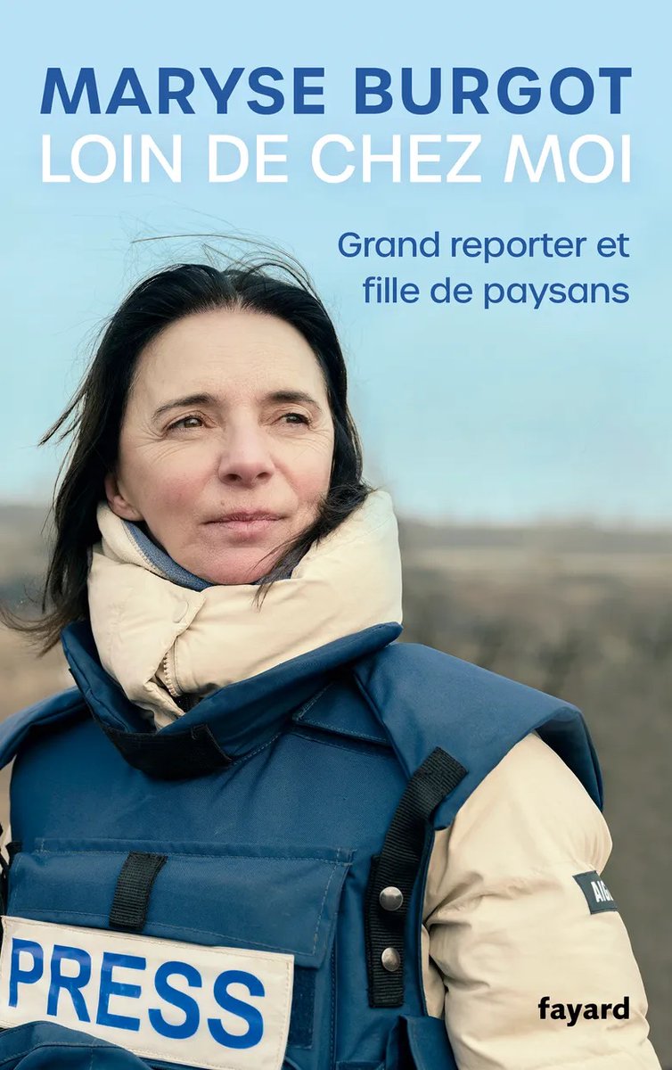Leblogtvnews's tweet photo. Loin de chez moi, témoignage du grand reporter Maryse Burgot. https://t.co/BQrKDeoChB https://t.co/KCXWgHplWc