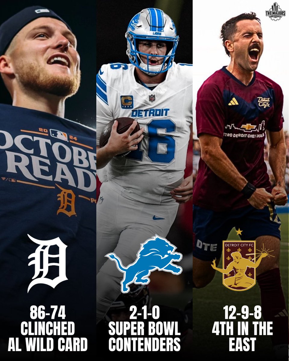 TMSNXDetroit's tweet image. Detroit is rolling. What a time to be a fan. 

#RepDetroit | #OnePride | #DCTID