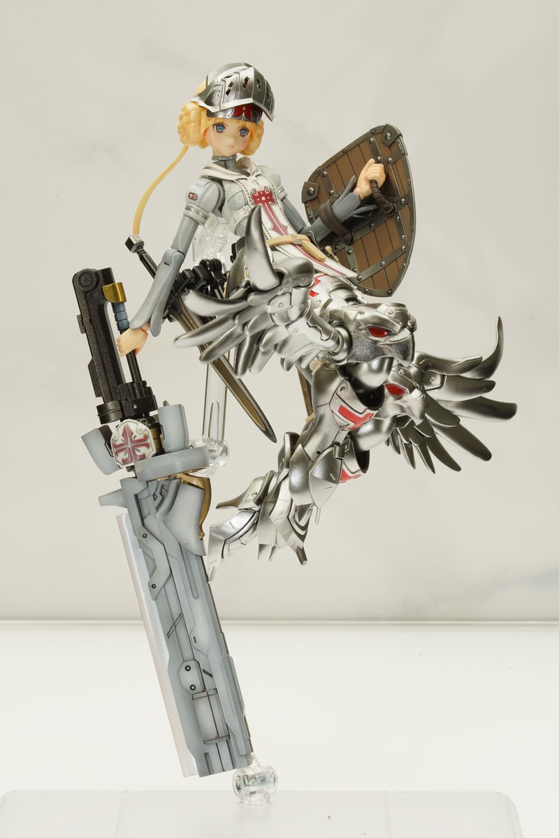 vond_tc's tweet photo. [Max Factory 神翼天空騎士 ユリ・ゴッドバスター (28歳・独身)]
作成：M.E.K. @mekmk1
画像劣化のため再ポストになります。前回リポスト・いいねを頂いた皆様、本当にありがとうございました。

30歳↑だったらもっと萌可愛さが.... な！！と思いました。(小並感)
#ゴッズオーダー #GODZORDER https://t.co/4tqLXoJFCC