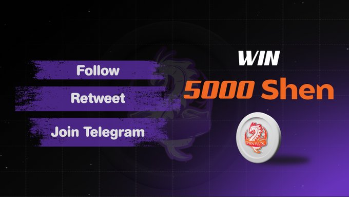 ShenFlux's tweet photo. Win 5000 #Shen 
Enter before toady 09/28 23:59:59

1️⃣ RT &amp; Follow @ShenFlux
2️⃣ Join Telegram https://t.co/IT6qr4DZVY 
3️⃣ Comment your Bep20 address

#ICO #IDO #Metamask #BNB #bep20 #Airdrops https://t.co/usArNd9ky3