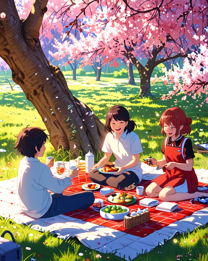 OneClickoffic72's tweet image. ✅Cherry Blossom Picnic

🍡🍵 Enjoy a Cherry Blossom Picnic under the 🌸 sakura trees 🌸 A peaceful moment filled with sweetness and nature&apos;s beauty. 🍃🌿

#CherryBlossom #SakuraVibes #AnimeNature #PicnicFeels #TranquilMoments
