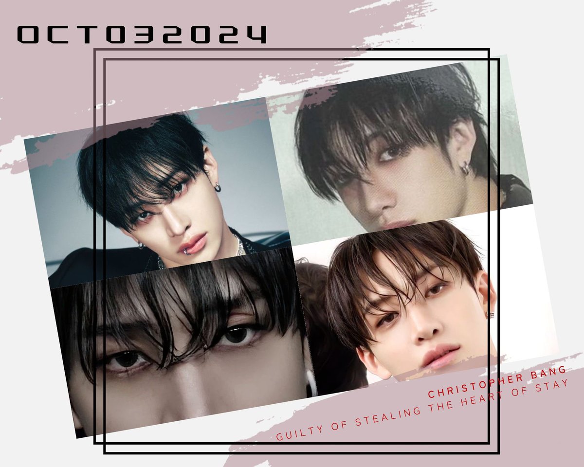 sukidesu_stk's tweet photo. BAHNG CHAN WEEK START
カウントダウン④
#Straykids
#스트레이 키즈
#HappyBahngChanDay
#BAHNGCHAN
#バンチャン
#방찬
#20241003
#ウリリーダー https://t.co/J2gWYUmGZr