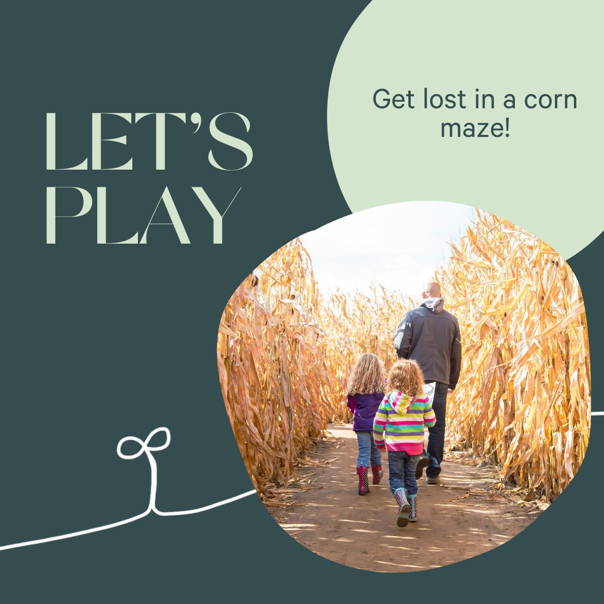 ThriveCenter's tweet image. Get lost in the fun! 🌽 Maze your way to a more playful you. There's something truly magical about disconnecting from the digital world and reconnecting with nature. 

#play #cornmaze #mentalhealth #outdoorfun