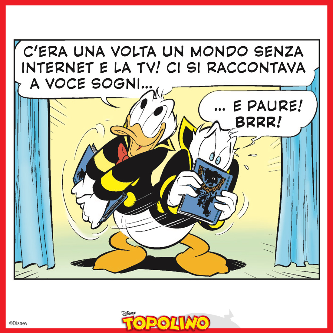 TopolinoIT's tweet photo. Chi di voi ha nostalgia di un mondo senza internet?
#TopolinoMagazine https://t.co/pXbemoKGbK